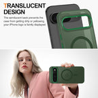 Magnetic for Google Pixel 9/Pixel 9 Pro Case, Shockproof Slim Translucent Matte - Image 4