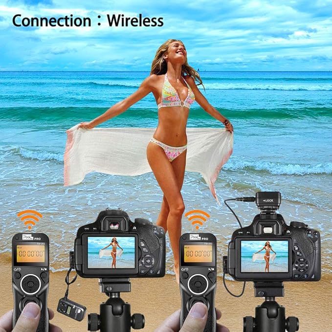 Pixel TW-283 E3 Wireless Shutter Release Cable Wired Remote Control Compatible - Image 3