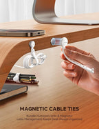 JOYROOM 12PCS Magnetic Cable Ties - Image 2