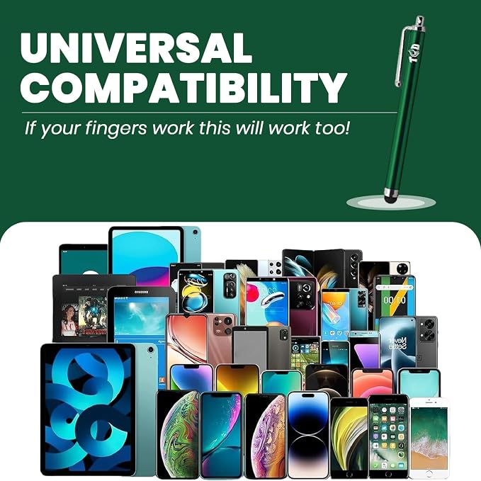 TCD 10-Pack Stylus Pen Set – Universal Capacitive Pen - Image 3