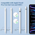 Replacement Tips for Apple Pencil Pro/2nd Gen/1st Gen/USB-C, No Wear Out Metal - Image 2