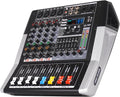 TF400 Dj Mixer 4 Channel Audio Mixer Bluetooth Sound Bar by Yamnweo