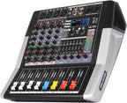 TF400 Dj Mixer 4 Channel Audio Mixer Bluetooth Sound Bar by Yamnweo