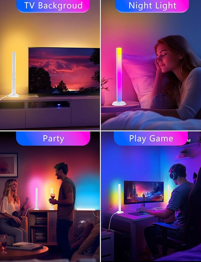 DAYBETTER Smart LED Light Bars, RGB+ICW Gaming Light Bars - Image 9