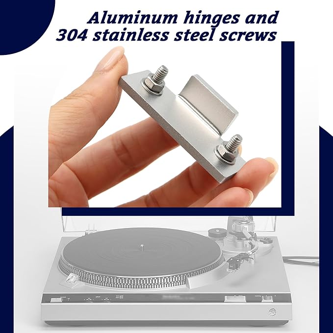 Turntable Dust Cover Hinges - Image 4