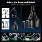 for Qi2 15W Wireless MagSafe Car Mount Charger Cup Phone Holder, 15W Fast - Image 4