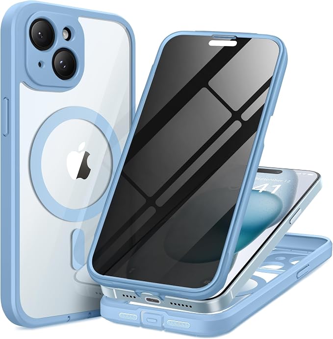 Magnetic for iPhone 15 Case, Compatible by TIESZEN