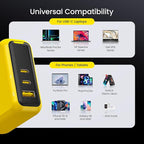 AOHI Magcube 140W USB C Charger PD3.1 3-Port GaN+ Laptop Wall Charger 100W Fast - Image 9