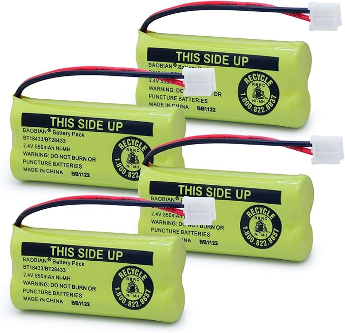 BT18433/BT28433 BT184342 BT284342 BT1011 BT-1011 Cordless Phone Battery CL80109 by BAOBIAN
