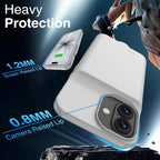 GIN FOXI Battery Case for iPhone 17, Charging Case Charger 8500mAh Ultra-Slim - Image 5
