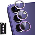 for Samsung Galaxy S24 Plus Camera Lens Protector, Individual Metal Ring by Btscase