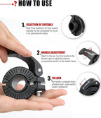 Pro Barbell Clips 1 inch Barbell Clamps 0.9-1.18inch Quick Release Weight Clips - Image 4