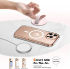 Magnetic Phone Ring Grip Holder, Silicone Finger Loop Grip, Compatible - Image 4