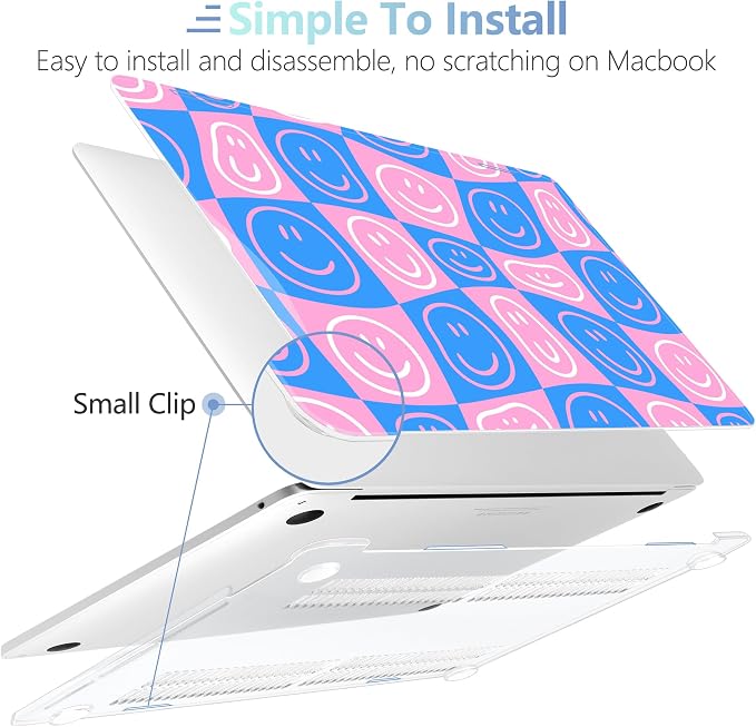 MEEgoodo Case for MacBook Pro 13 inch Case 2022 2021 2020 New A2338 M2/M1 A2251 - Image 4