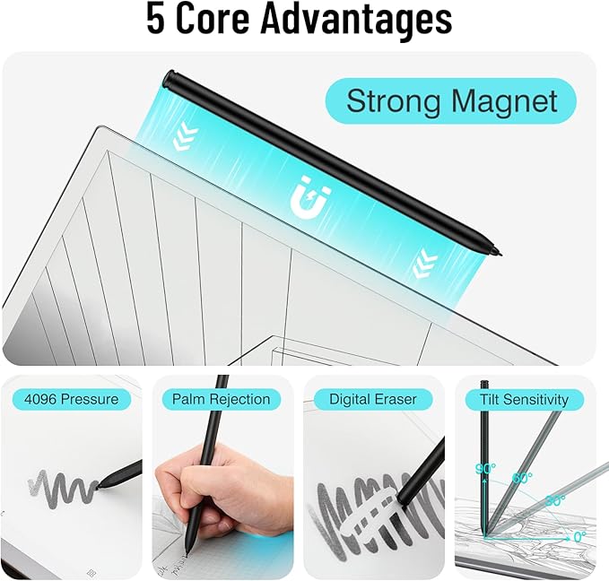 Magnetic Stylus Pen for Remarkable 2 Pen - Image 3