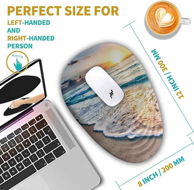 Hokafenle Ergonomic Mouse Pad Wrist Support - Image 4