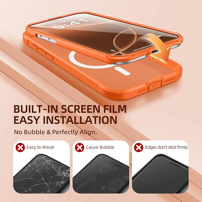 BERFY Magnetic for iPhone 16 Pro Max Case, Compatible - Image 5