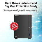 BUFFALO LinkStation 720 8TB 2-Bay Home Office Private Cloud Data Storage - Image 5
