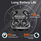Ltinist Wireless Earbud, 75H Battery Over Ear Headphones - Image 3