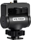 Adjustable Gimbal Monitor Cold Shoe Adapter, Metal Field Monitor Mount Holder by ViltroxOfficial