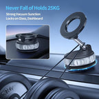 Vacuum Suction Magnetic Phone Holder, 2025 Upgraded Foldable Retractable Magnet - Image 3