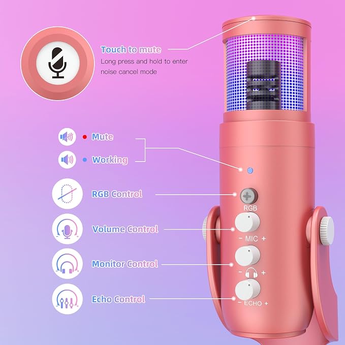 ZealSound USB Gaming Microphone - Image 5