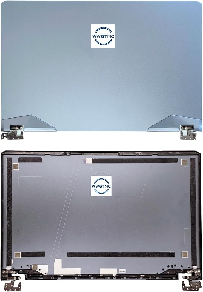 Replacement LCD Back Cover Rear Case Top Lid Hinges - Image 2