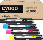 VersaLink C7000 High Capacity Toner Cartridge 4-Pack Replacement by KingKJInkToner