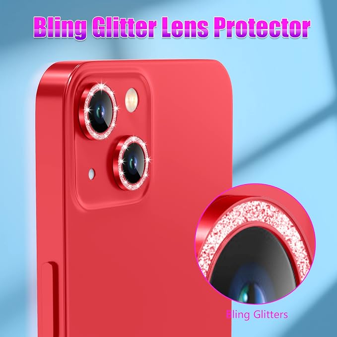 AGVEE 3+3 6 Pack for iPhone 13 6.1 inch / 13 Mini 5.4 inch Camera Lens Protector - Image 5