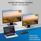 WAVLINK DisplayLink Laptop Docking Station Dual 4K@60Hz, 100W PD Charging - Image 3