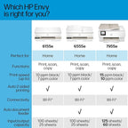 HP Envy 6155e Wireless All-in-One Color Inkjet Printer, Duplex Printing - Image 7