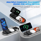 Wireless Charger iPhone Apple Qi2 Magsafe Charger 3 in 1 Charging Station Apple - Image 6