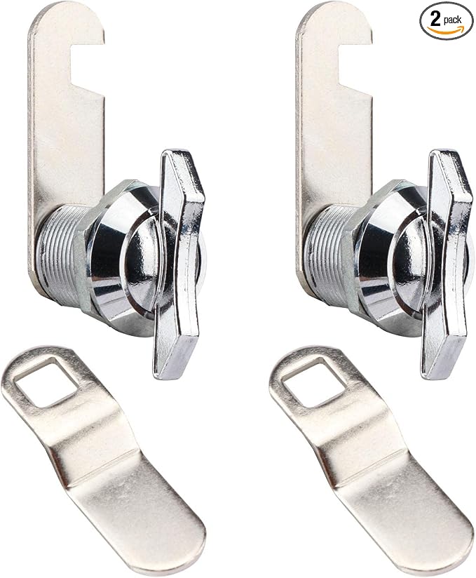Thumb Operated Offset Cam Lock, Replacement Keyless Compartment Latch, by Xiaokeis