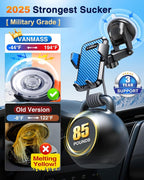 VANMASS Universal Car Phone Mount, 【Patent & Safety Certs】 Upgraded Handsfree - Image 2