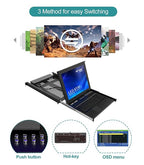 MT-VIKI Rack KVM Switch w/17'' LCD Monitor, 16 Port VGA KVM Switch - Image 3