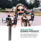 Movo Video Rig Compatible with The DJI OSMO Pocket 1, 2 - Image 5