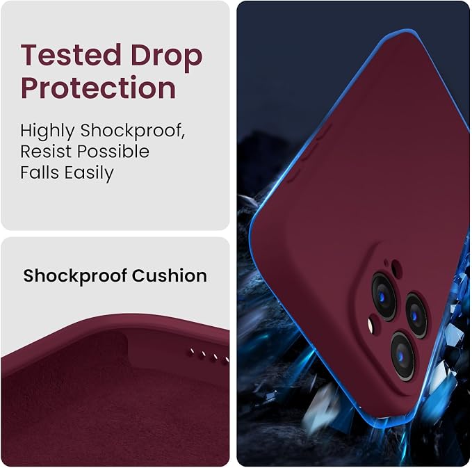 FireNova Designed for iPhone 15 Pro Case, Silicone Upgraded Phone Case with - Image 4