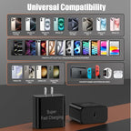 iPhone 16 Pro Max Charger Fast Charging, 45W Super Fast USB C Chargers - Image 6