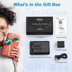 Gifts for Men Women-TechGlow Bluetooth Speaker - Image 8