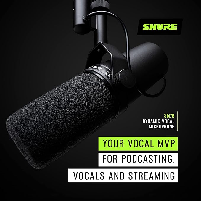 Shure SM7B Dynamic Studio Microphone - Image 4