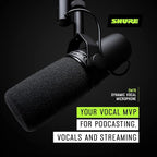 Shure SM7B Dynamic Studio Microphone - Image 4