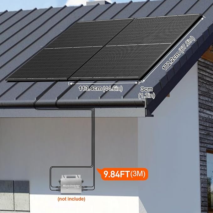 DOKIO 800W Monocrystalline Solar Panels 12/24V, 3 m Leads Each - Image 7