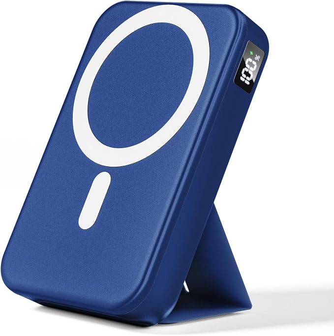 Magnetic Power Bank, 10000mAh Wireless Portable Charger by Gxorul