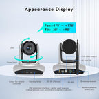 TOALLIN Wireless PTZ Conference Room Camera, 10X Optical Zoom, 1080P Full HD - Image 7