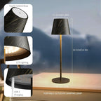 2-Pack Copper Cordless Table Lamp, Rechargeable LED Desk Lamp, 5000mAh Battery - Image 7