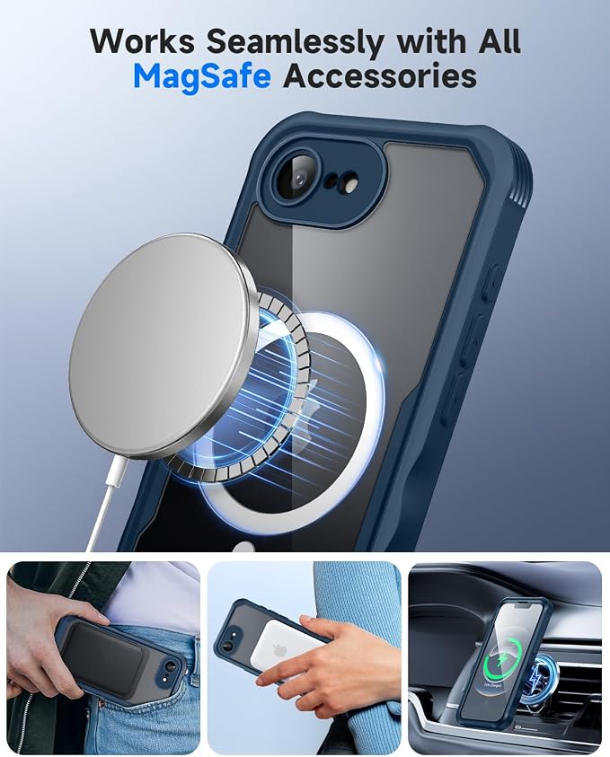 seacosmo for iPhone 16e Case, Full Body Bumper - Image 6