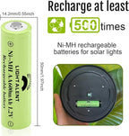 Lightalent Ni-MH AA Rechargeable Batteries, Double A High Capacity 1.2V - Image 5