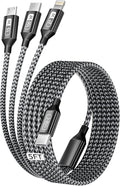 100W USB C Cable, 3 in 1 USB C Charger Cable by MPATIBY
