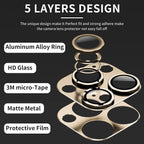 Camera Lens Protector for iPhone 14 Pro/iPhone 14 Pro Max, Alloy Metal Camera - Image 3