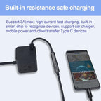 USB to USB C Adapter, Transfer up to 10Gbps, USB to Type C Charger Cable Adapter - Image 4